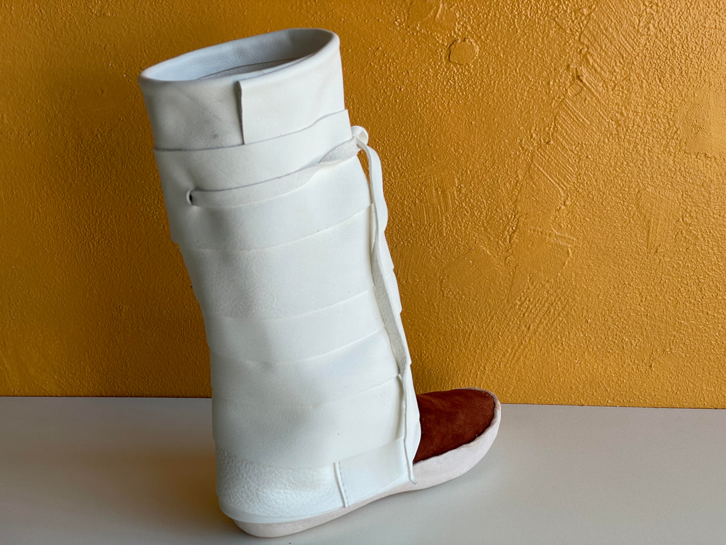 Women's Taos Navajo Style Legging Wrap Moccasins W/ Thick sole