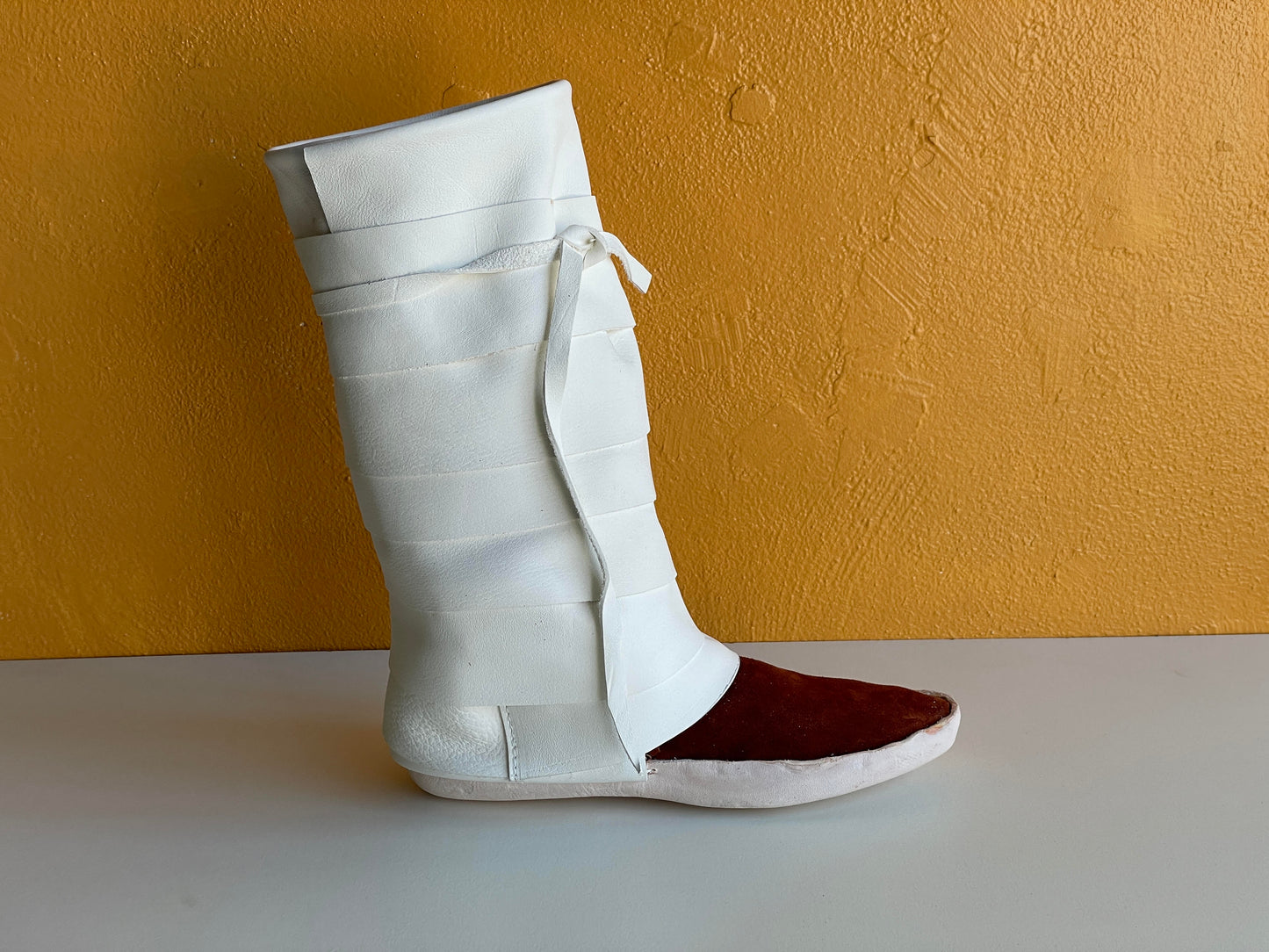 Women's Taos Navajo Style Legging Wrap Moccasins W/ Thick sole